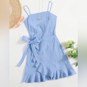 Baby blue sundress